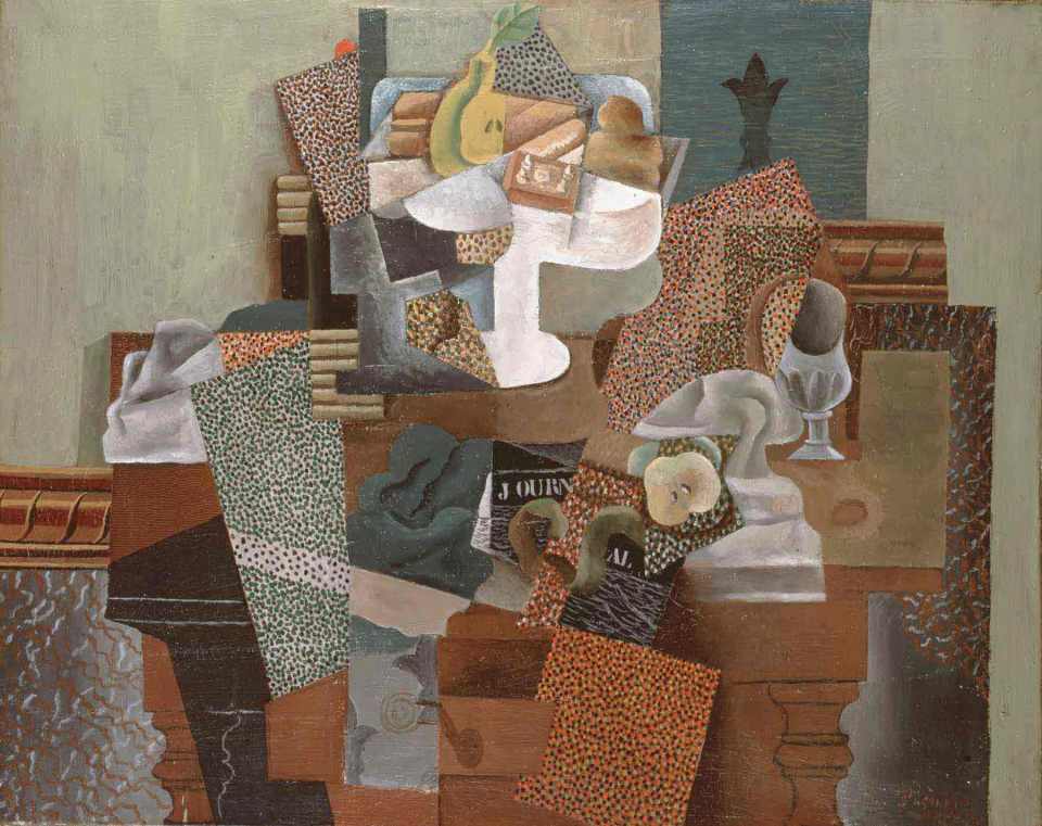 Pablo Picasso's Still Life with Compote and Glass